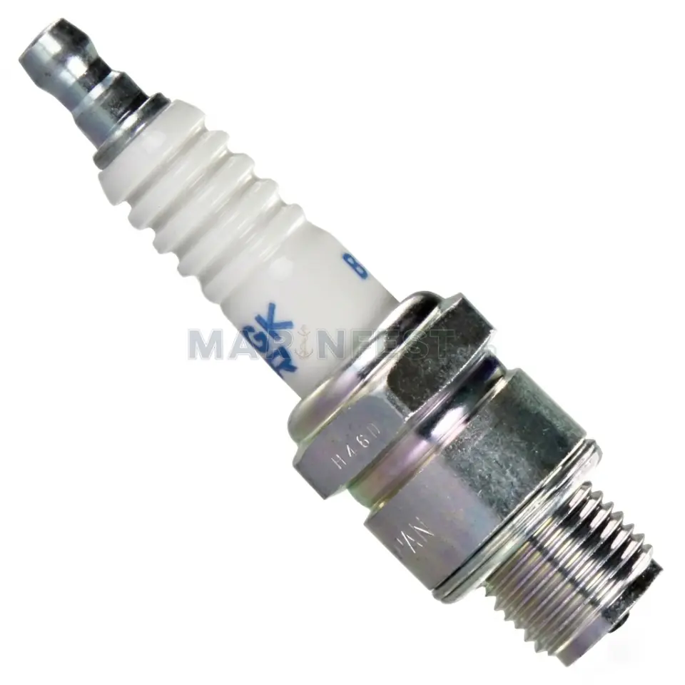 NGK BUJİ BUZ8H (7447) Mercury/Evinrude/Johnson Tırnaksız Dıştan/İçten Takma Deniz Motoru Bujisi - Surface Gap Outboard/Inboard Spark Plug