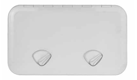 Sealux - Kapak Plastik / Siyah Dış Ölçü: 610x360 mm