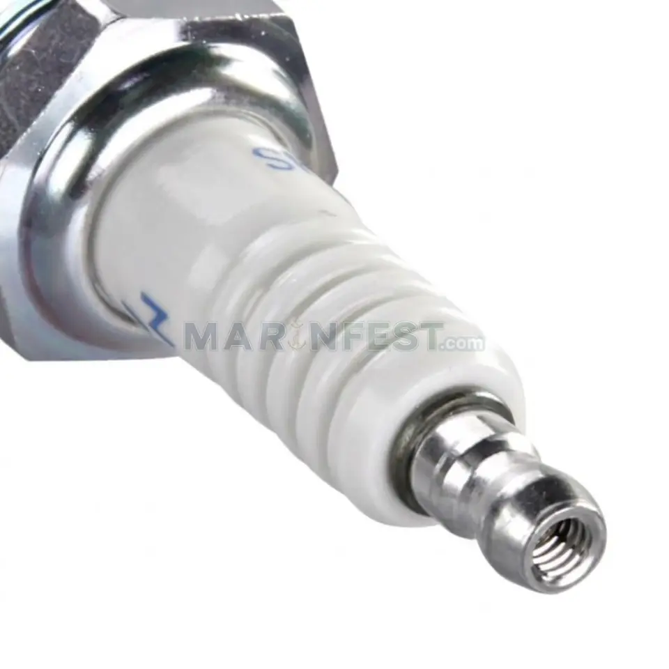 NGK BUJİ BR7HS (4122) Yamaha/Suzuki/Mercury/Tohatsu/Evinrude/Johnson Nikel Dıştan Takma Deniz Motoru Bujisi - Nickel Outboard Spark Plug