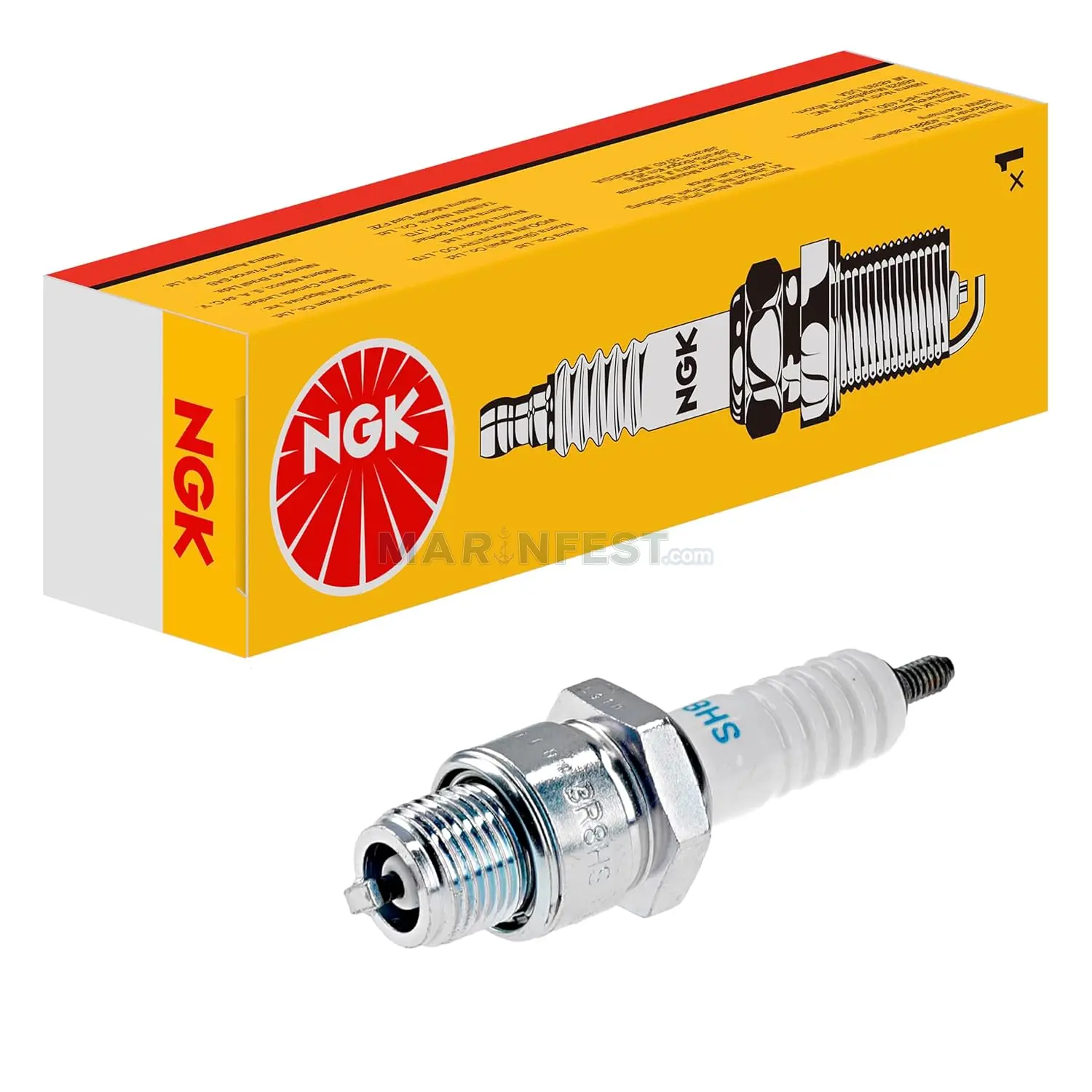 NGK BUJİ BR4HS (3322) NGK Marin Nikel Deniz Motoru Bujisi - Nickel Spark Plug