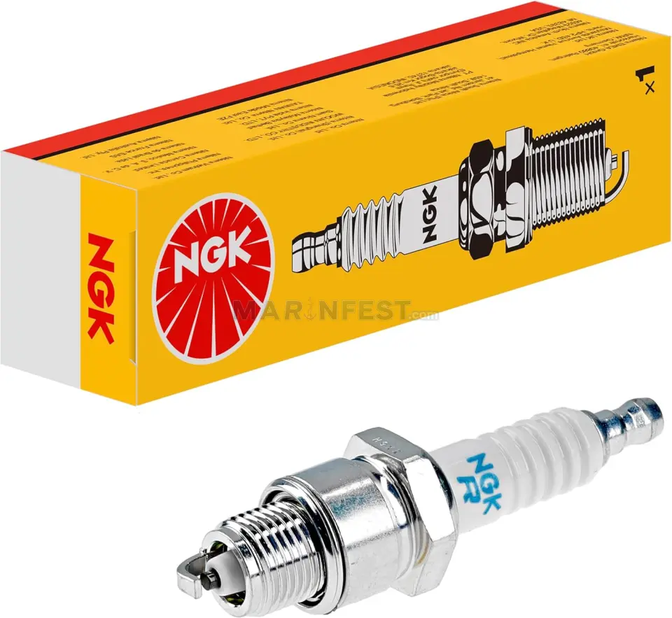 NGK BUJİ BPZ8HS-15 (3180) Mercury Nikel Dıştan Takma Deniz Motoru Bujisi - Nickel Outboard Spark Plug