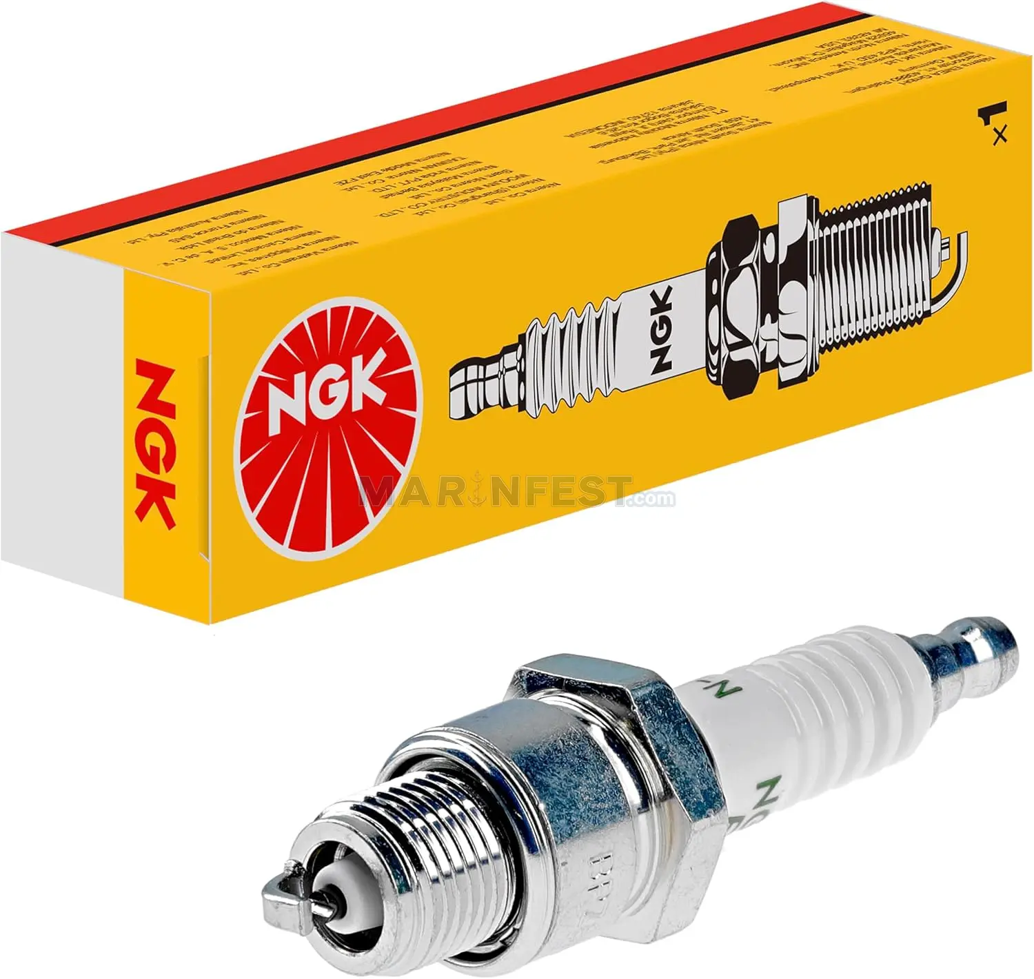 NGK BUJİ BPZ8HN-10 (4495) Mercury Dıştan Takma Deniz Motoru Bujisi - Outboard Spark Plug