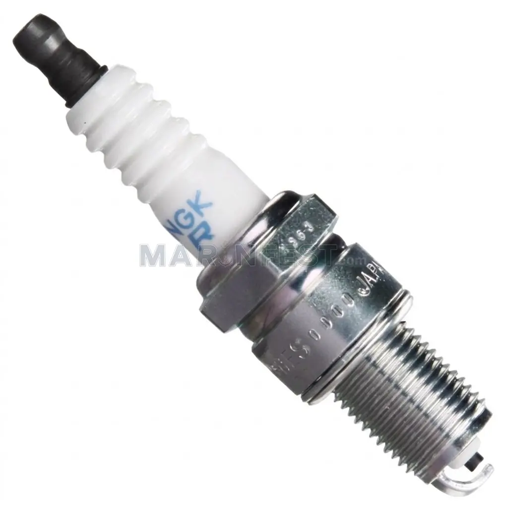 NGK BUJİ BPR6ES (4008) Suzuki/Evinrude/Johnson/Mercruiser/Volvo-Penta Nikel Dıştan Takma/İçten Takma Deniz Motoru Bujisi - Nickel Outboard/Inboard Spark Plug