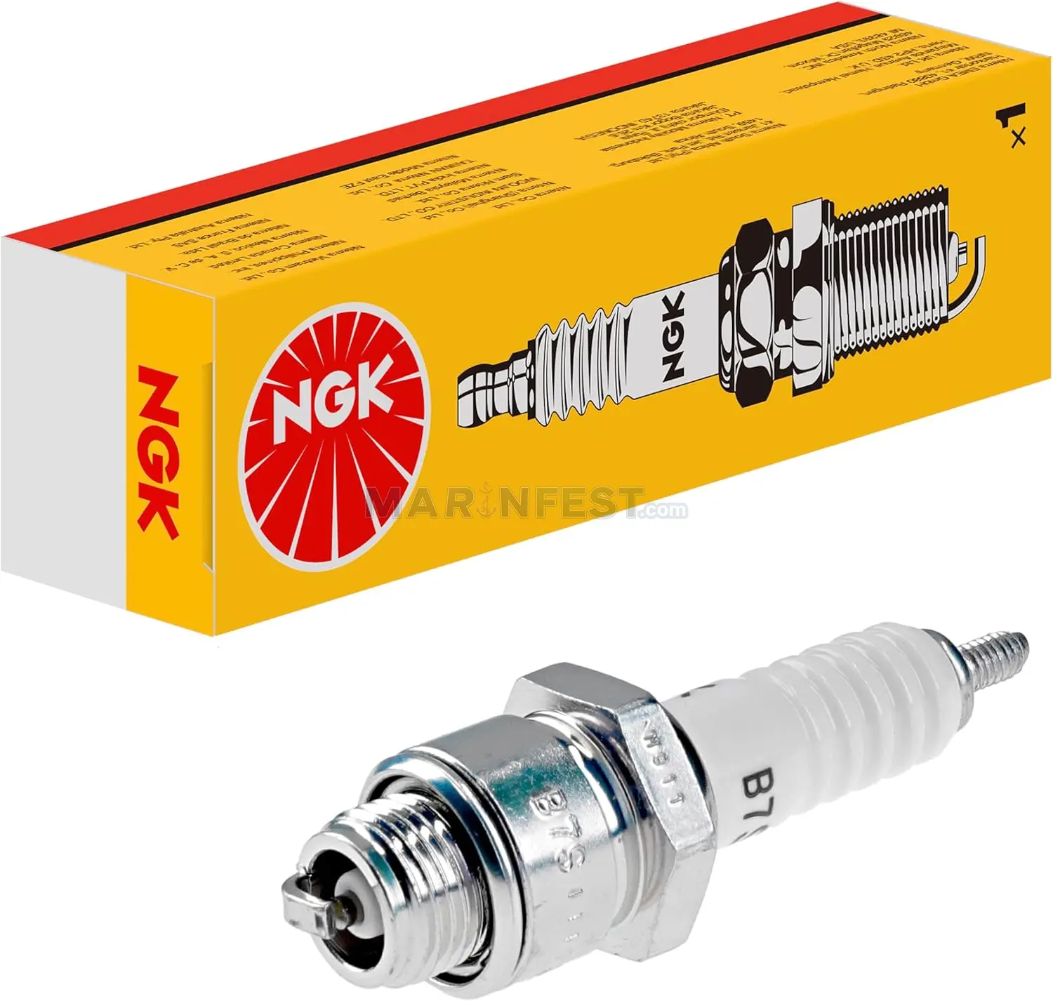 NGK BUJİ B6S (3510) Nickel Yamaha/Mercury/Mariner Nikel Buji - Spark Plug