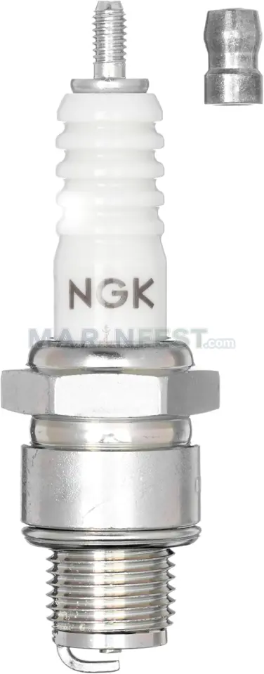 NGK BUJİ B6HS-10 (1052) Mercury/Mariner 2 Hp Nikel Buji - Nickel Spark Plug
