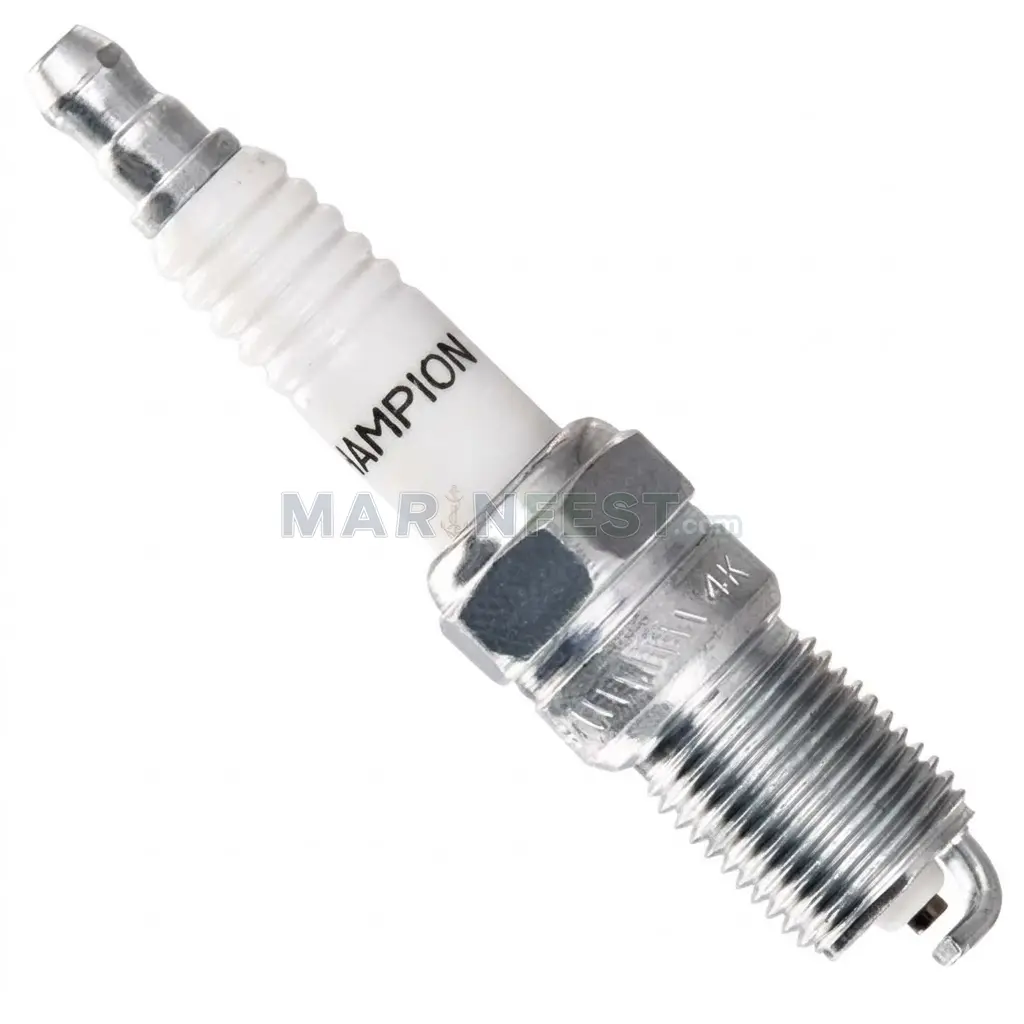 CHAMPION BUJİ 401 RS12YC Nickel Mercruiser/Volvo Penta/OMC Inboard Spark Plug - Nikel İçten Takma Deniz Motoru Bujisi