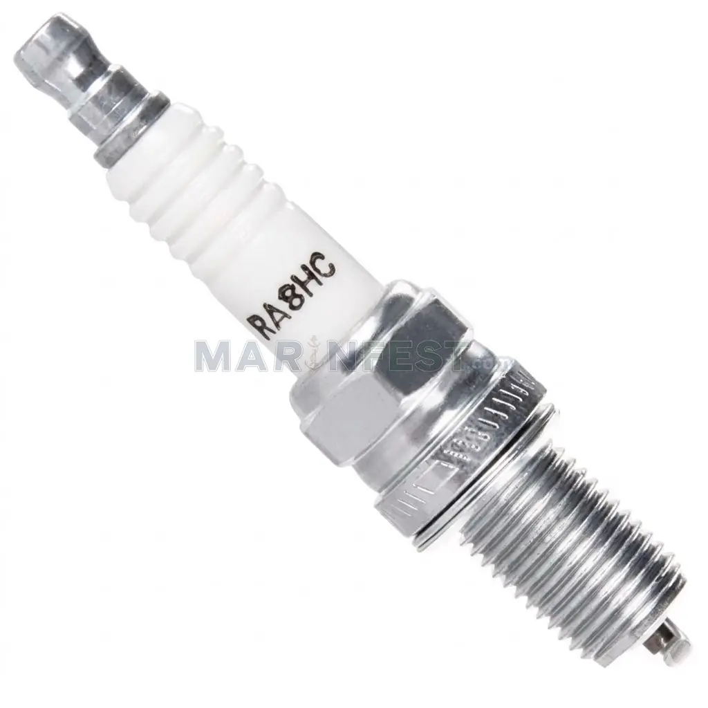 CHAMPION BUJİ 810 RA8HC Nickel Honda/Yamaha/Suzuki/Mercury/Tohatsu /Evinrude/Johnson Outboard Spark Plug - Nikel Dıştan Takma Deniz Motoru Bujisi