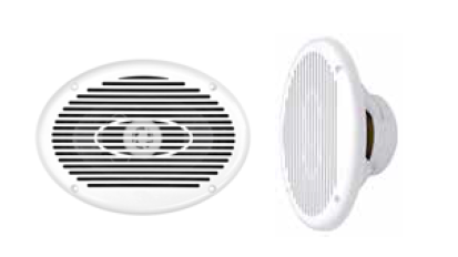 SoundPower - Marin Twiterlı Oval Hoparlör 6904 • 180 W • 20.0 Oz • 40 Hz - 20 KHz • 20x27 cm