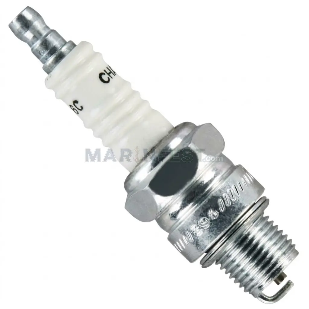 CHAMPION BUJİ 306 L86C Nickel Yamaha/Suzuki/Mercury/Tohatsu/Evinrude/Johnson Outboard Spark Plug - Nikel Dıştan Takma Deniz Motoru Bujisi