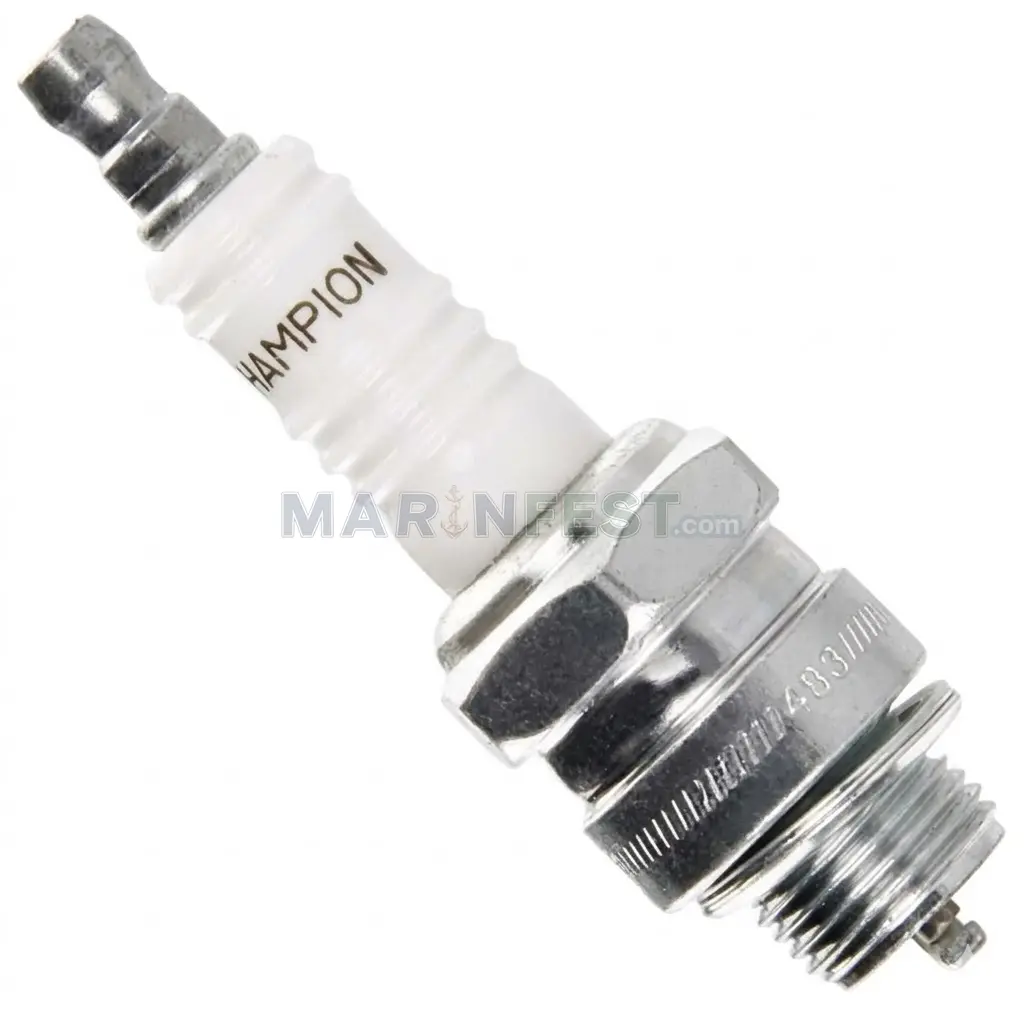 CHAMPION BUJİ 823 J6C Nickel Mercury/Evinrude/Johnson Outboard Spark Plug - Nikel Johnson Evinrude 1968 Öncesi Dıştan Takma Deniz Motoru Bujisi