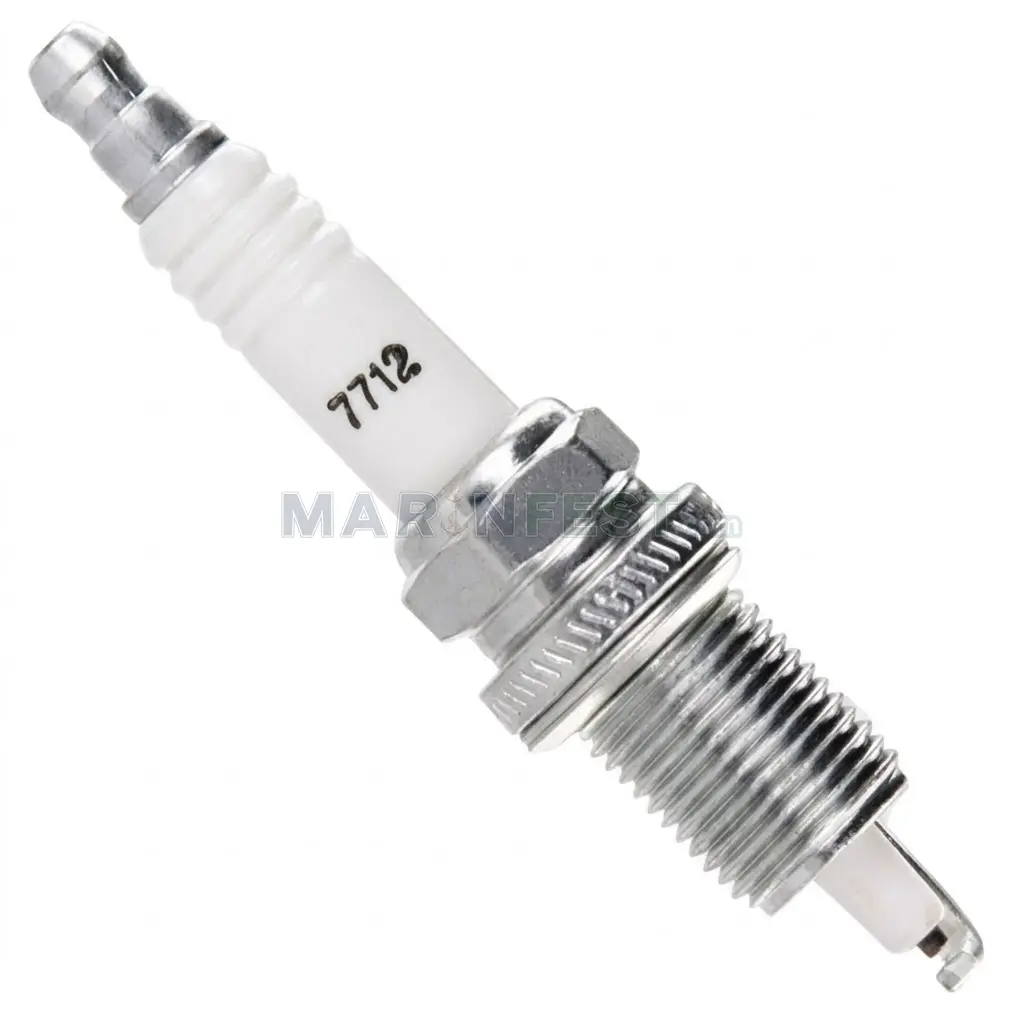 CHAMPION BUJİ 7712 Johnson/Evinrude Double Platinum Spark Plug - Johnson/Evinrude Feed Sistem Çift Platin Buji