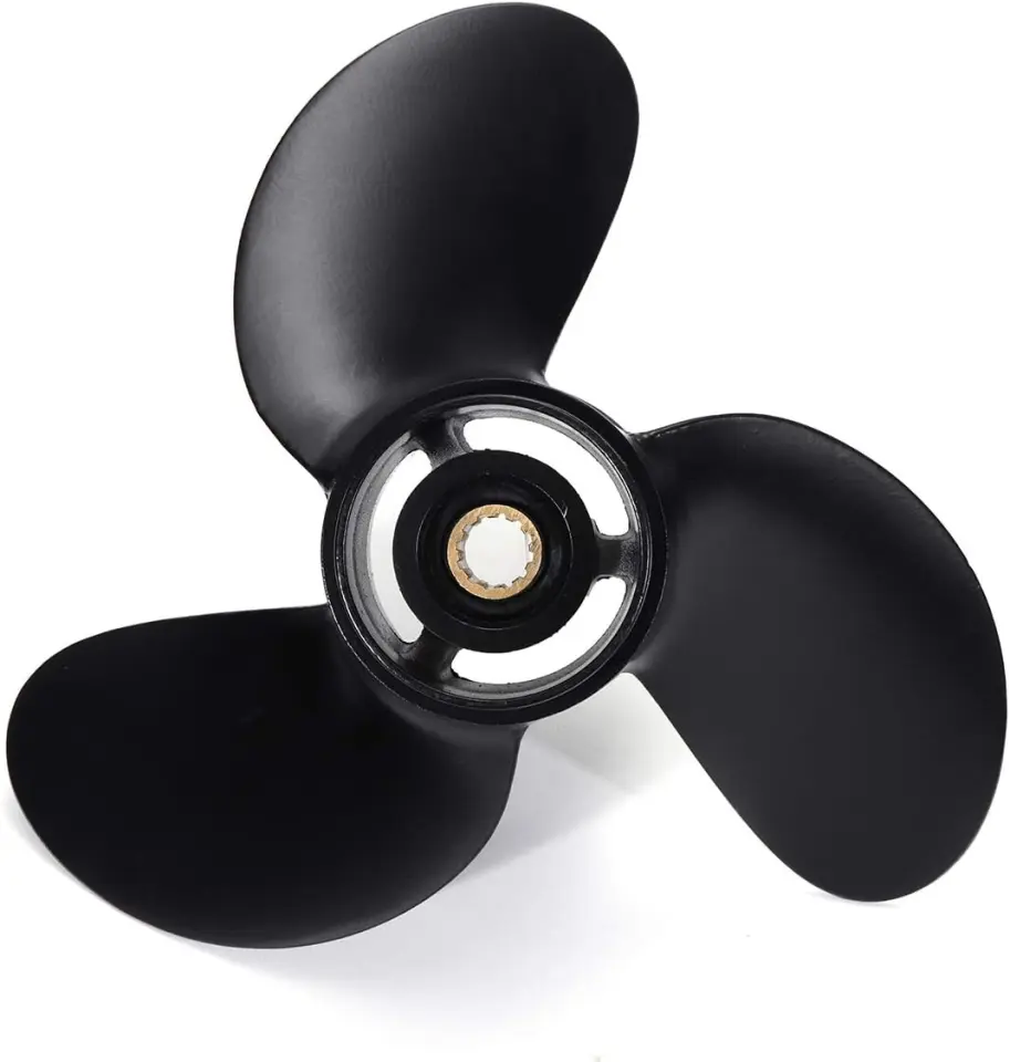 Yamarine Tohatsu/Mercury Dıştan Takma Motor Pervanesi 8/9.8HP Outboard Propeller Diameter: 8.5Ø x Pitch: 7.5'' Spline: 12 Diş (3B264515.1)