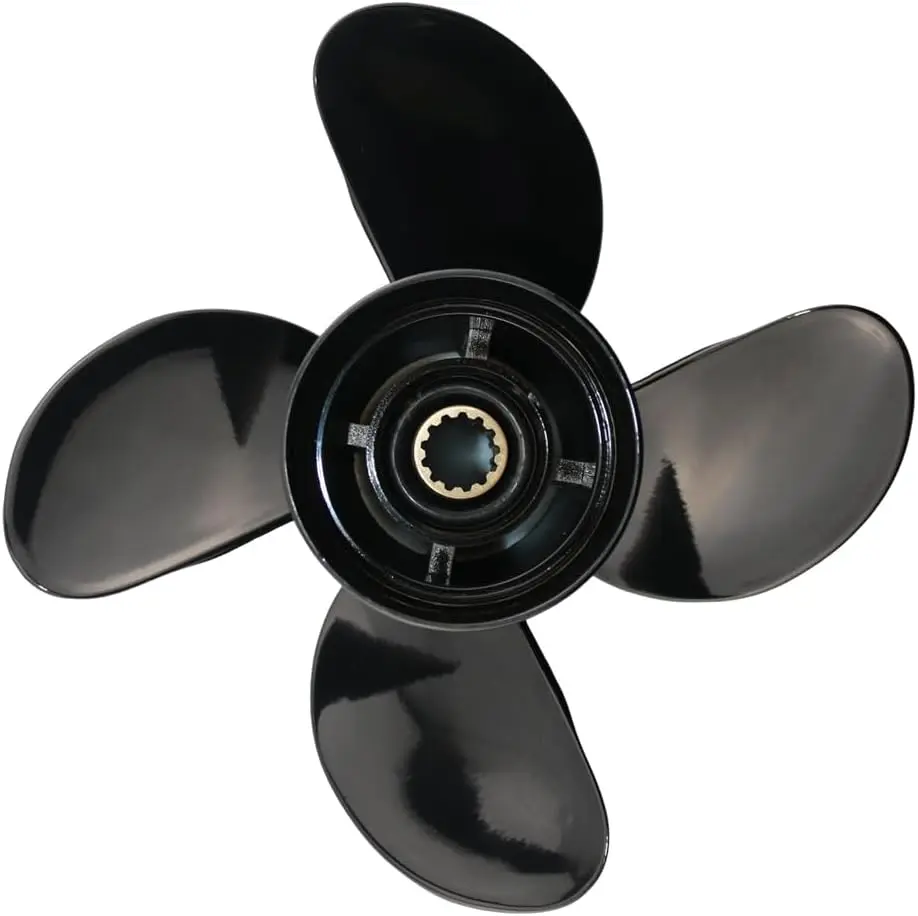 Yamarine Mercury Dıştan Takma Motor 4 Kanatlı Pervanesi 25/60HP Outboard 4 Blades Propeller Diameter: 10.6Ø x Pitch: 12'' Spline: 13 Diş (48.8M8026625)