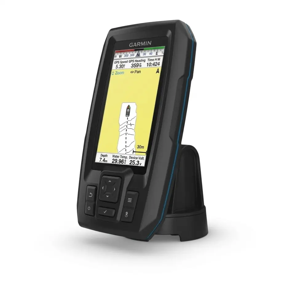 GARMIN STRIKER Plus 4 With Dual-Beam Transducer - Balık Bulucu Sonar GPS