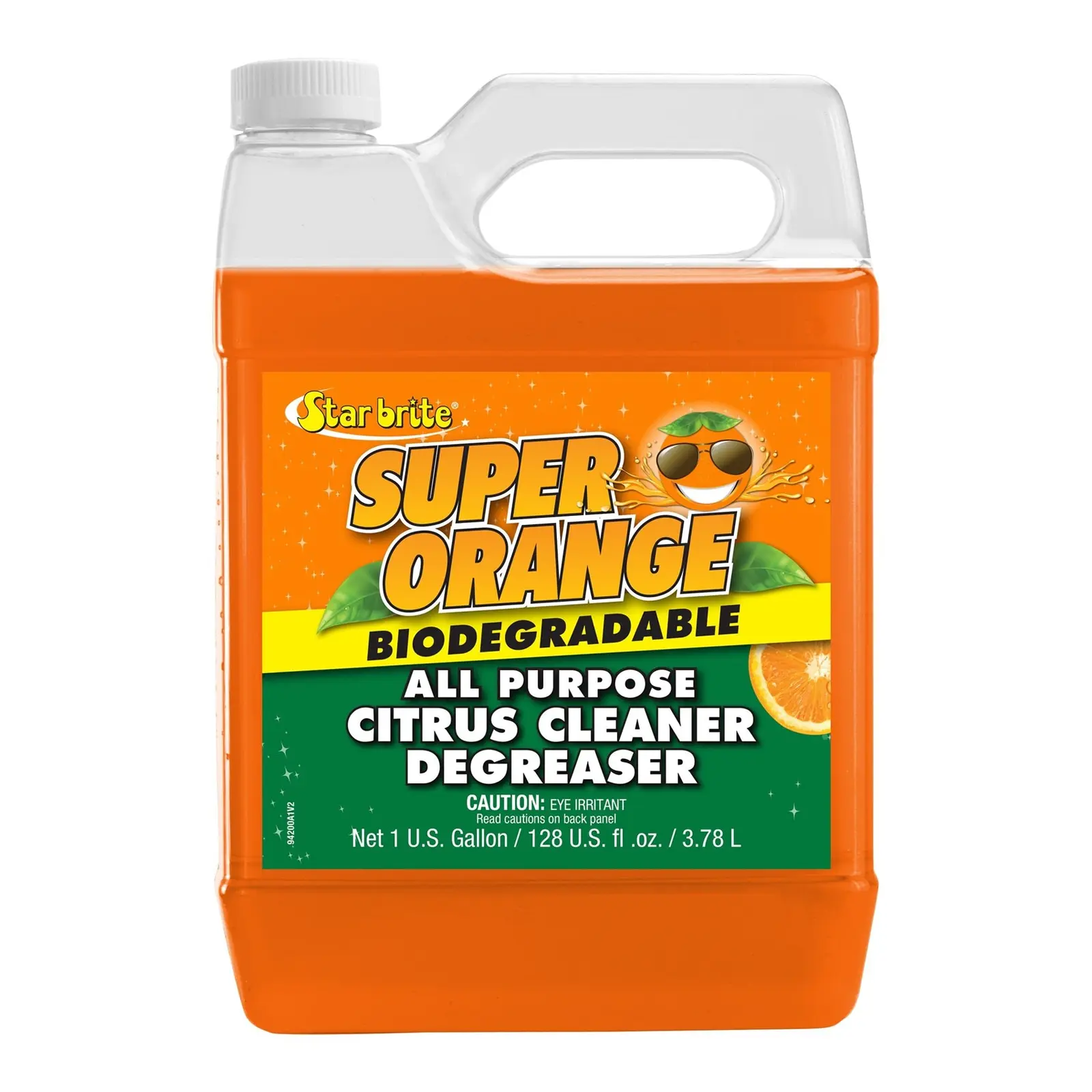 Starbrite® - Super Orange Çok Amaçlı Turunçgilli Temizleyici ve Yağ Sökücü (3.79 Litre): Narenciyenin Doğal Gücüyle En İnatçı Yağlara ve Yapışkanlara Son!