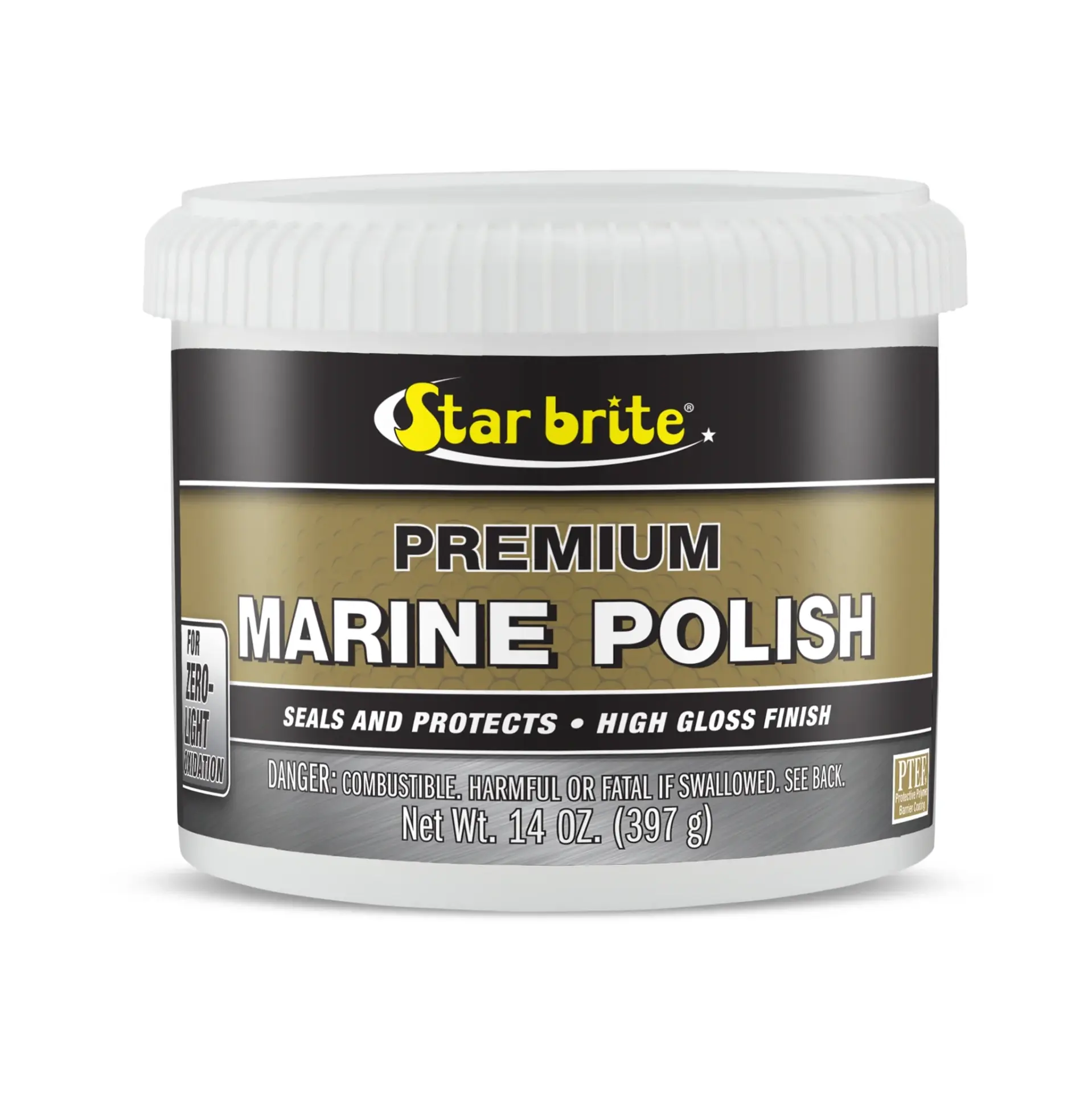 Starbrite® - PTEF® Teflonlu Premium Marin Cila (397 Gr): Diğer Cilalardan 5 Kat Daha Dayanıklı, Aynamsı Parlaklık ve Üstün UV Kalkanı!