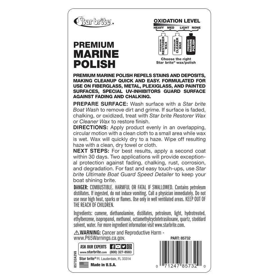 Starbrite® - PTEF® Teflonlu Premium Marin Cila (950 ml): Standart Cilalardan 5 Kat Daha Dayanıklı, Aynamsı Parlaklık ve Profesyonel UV Zırhı!