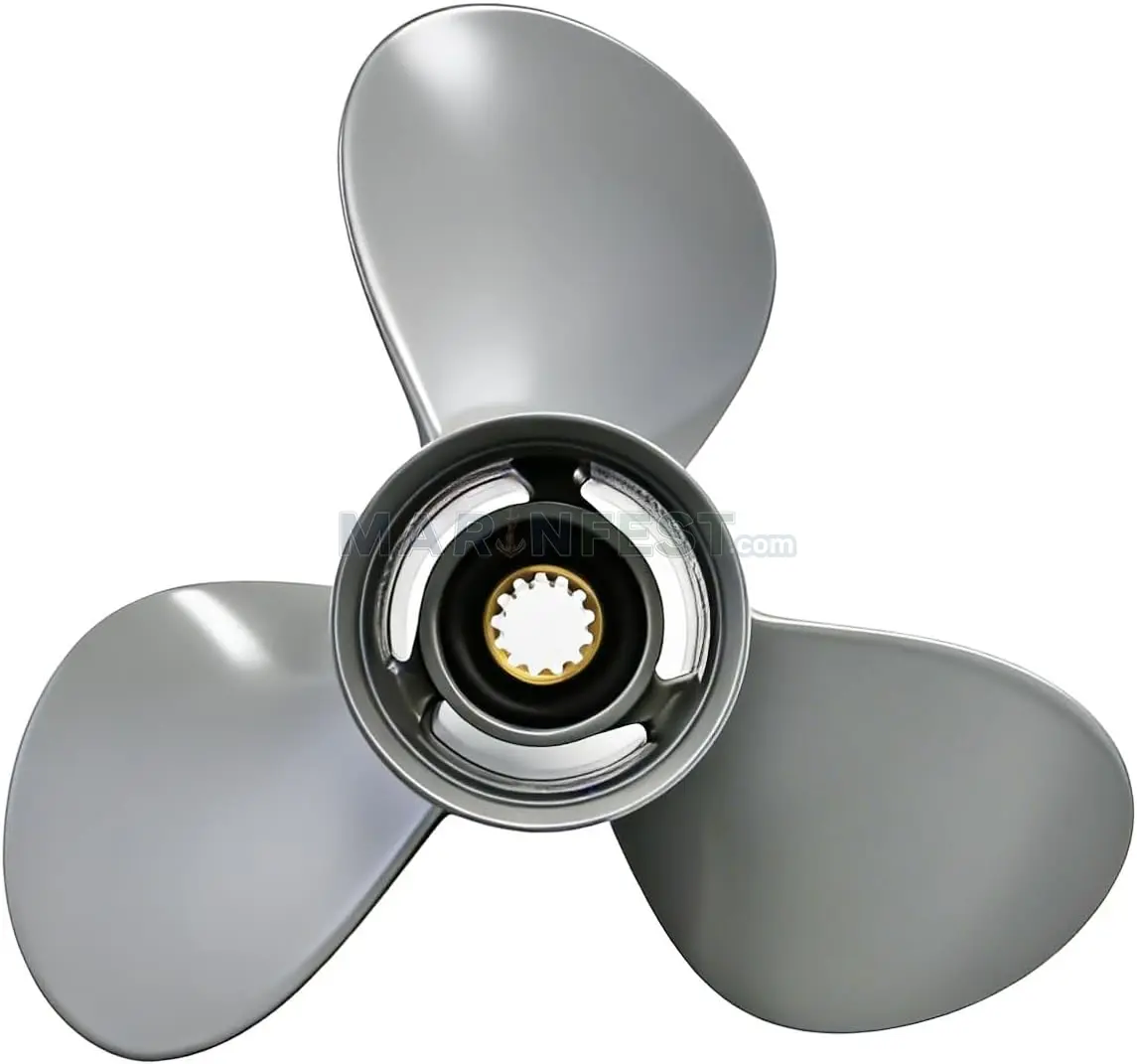 Yamarine Honda Outboard Propeller 35/60HP Dıştan Takma Motor Pervanesi Diameter: 11 1/8Ø x Pitch: 13'' Freze/Spline: 13 Diş (59130-ZV5-013AH)