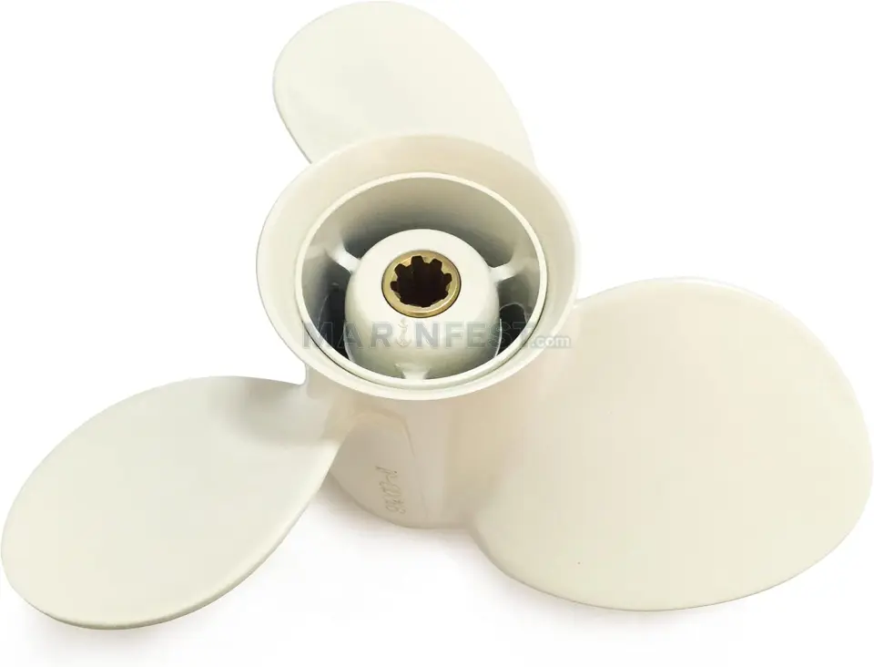 Yamarine Yamaha Outboard Propeller 9.9/15HP Dıştan Takma Motor Pervanesi Diameter: 9Ø x Pitch: 1/4 x 10''-J Freze/Spline: 8 Diş (63V-45952-00-EL)
