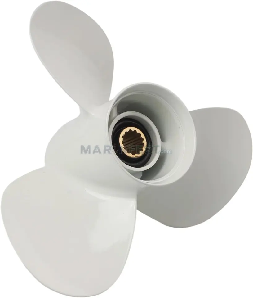 Yamarine Yamaha Outboard Propeller 25/60HP Dıştan Takma Motor Pervanesi Diameter: 11 1/8Ø x Pitch: 13''-G Freze/Spline: 13 Diş (663-45945-02-EL)