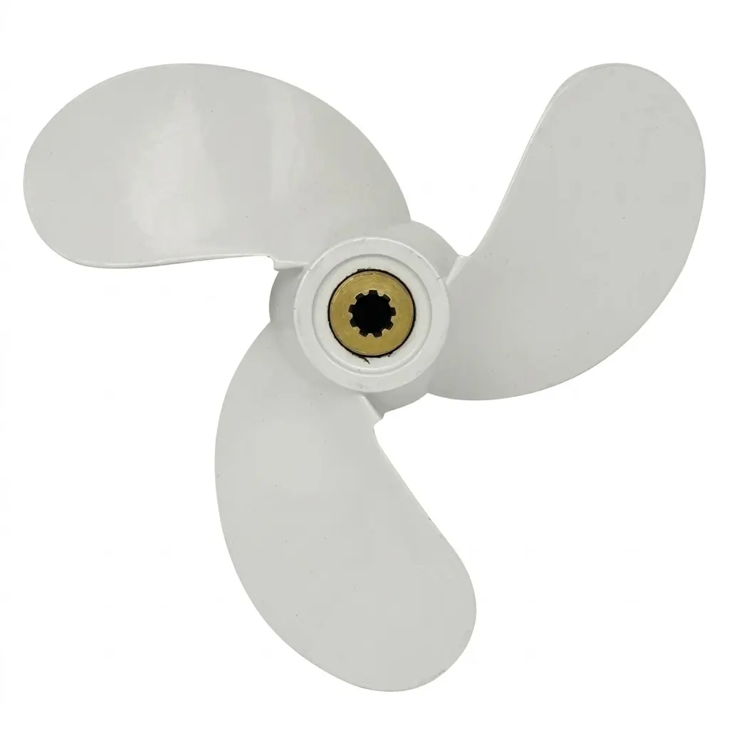 Yamarine Yamaha Dıştan Takma Motor Pervanesi 4/5/6HP Outboard Propeller Diameter: 7 1/2Ø x Pitch: 8''-BA Spline: 9 Diş (6E0-45941-01-EL)