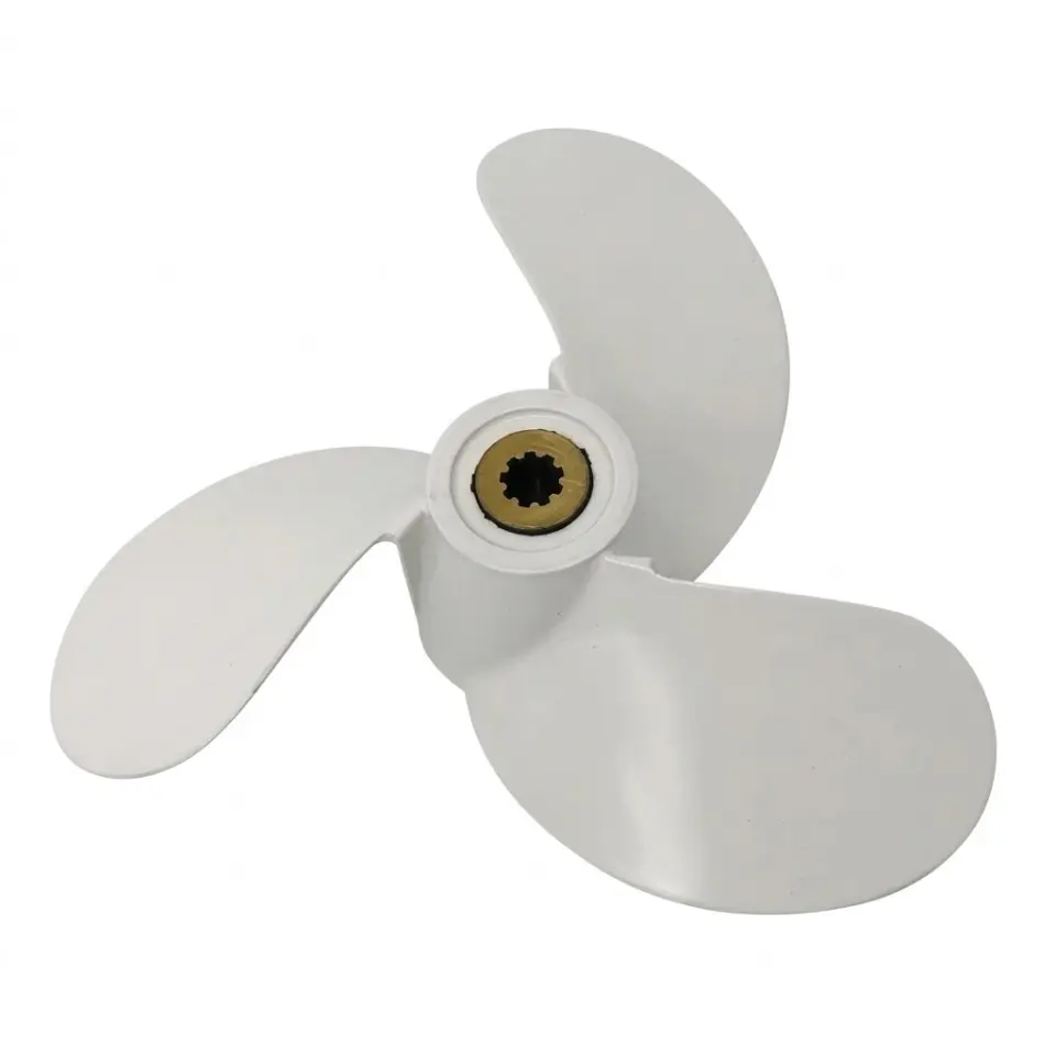 Yamarine Yamaha Dıştan Takma Motor Pervanesi 4/5/6HP Outboard Propeller Diameter: 7 1/2Ø x Pitch: 8''-BA Spline: 9 Diş (6E0-45941-01-EL)