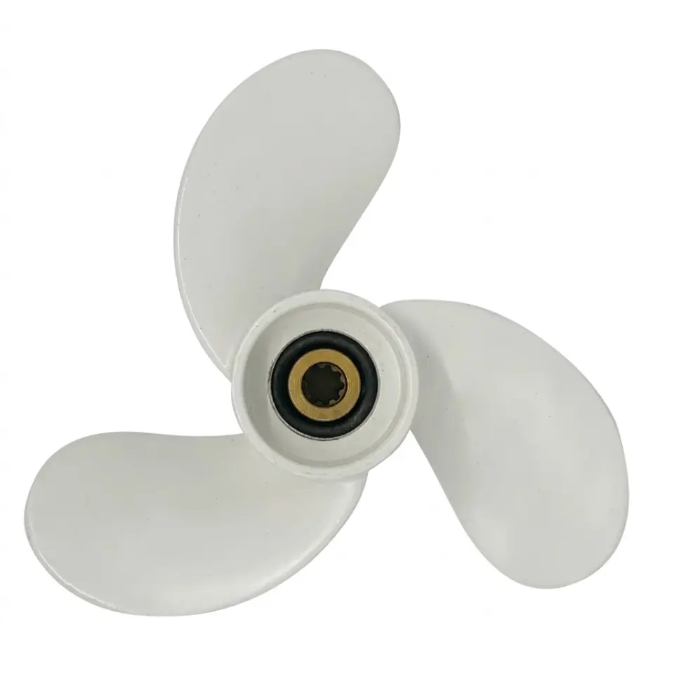 Yamarine Yamaha Dıştan Takma Motor Pervanesi 4/5/6HP Outboard Propeller Diameter: 7 1/2Ø x Pitch: 8''-BA Spline: 9 Diş (6E0-45941-01-EL)