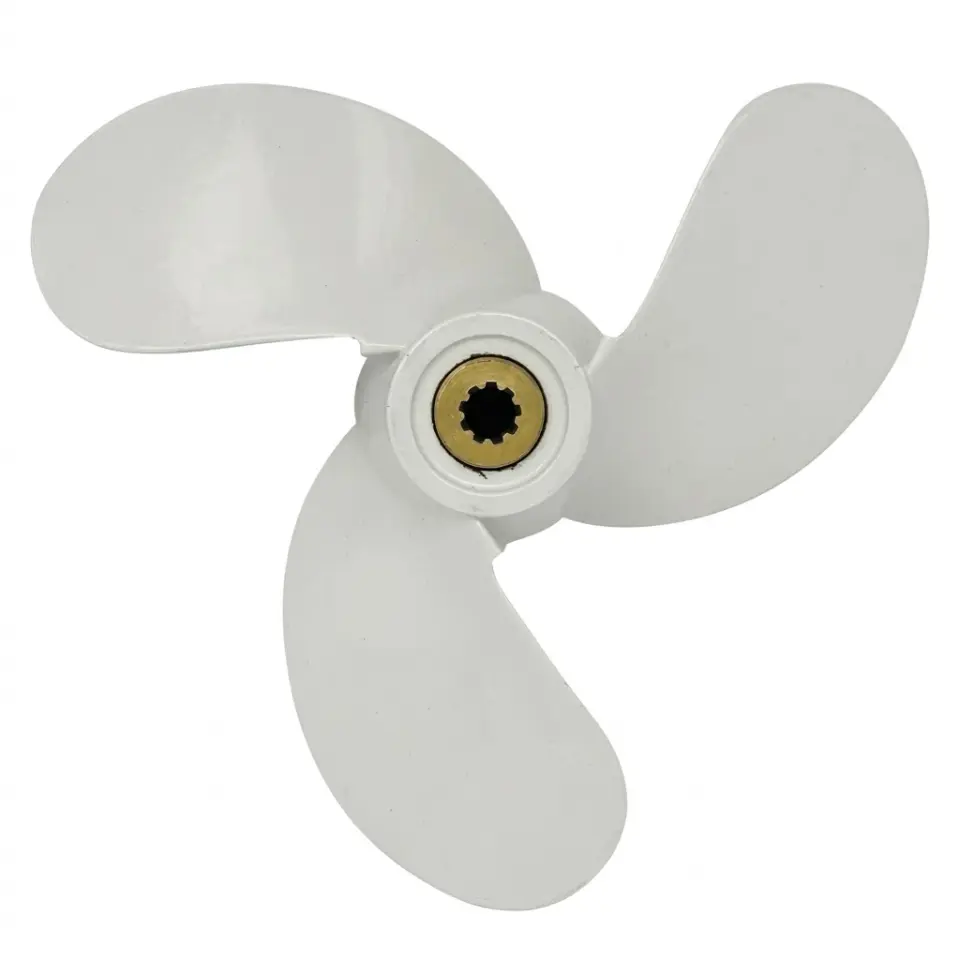 Yamarine Yamaha Dıştan Takma Motor Pervanesi 4/5/6HP Outboard Propeller Diameter: 7 1/2Ø x Pitch: 8''-BA Spline: 9 Diş (6E0-45941-01-EL)