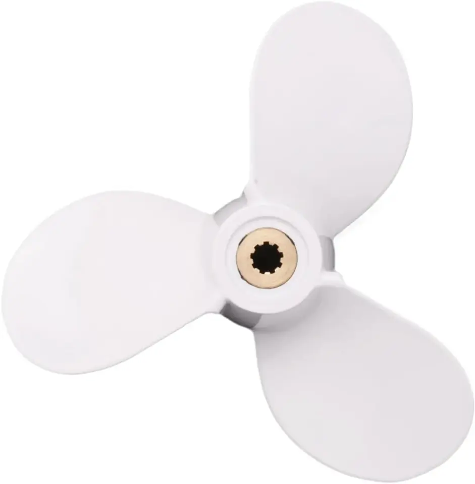 Yamarine Yamaha Dıştan Takma Motor Pervanesi 8/9.8HP Outboard Propeller Diameter: 7 1/2Ø x Pitch: 7''-BA Spline: 9 Diş (6E0-45943-01-EL)