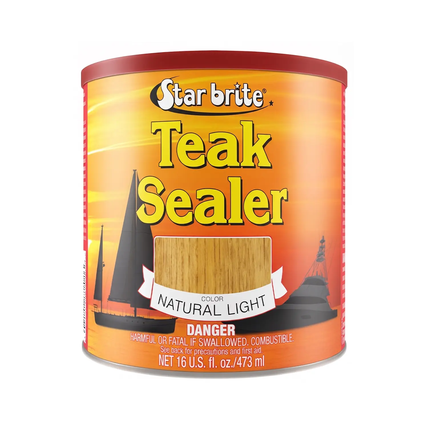Starbrite® - Tik Koruyucu Sealer - Natural Light (473 ml): Tik Ağacınız İçin Bakımı Unutturan, Tropik Güneşe ve Tuza Karşı Ultimate Sealer