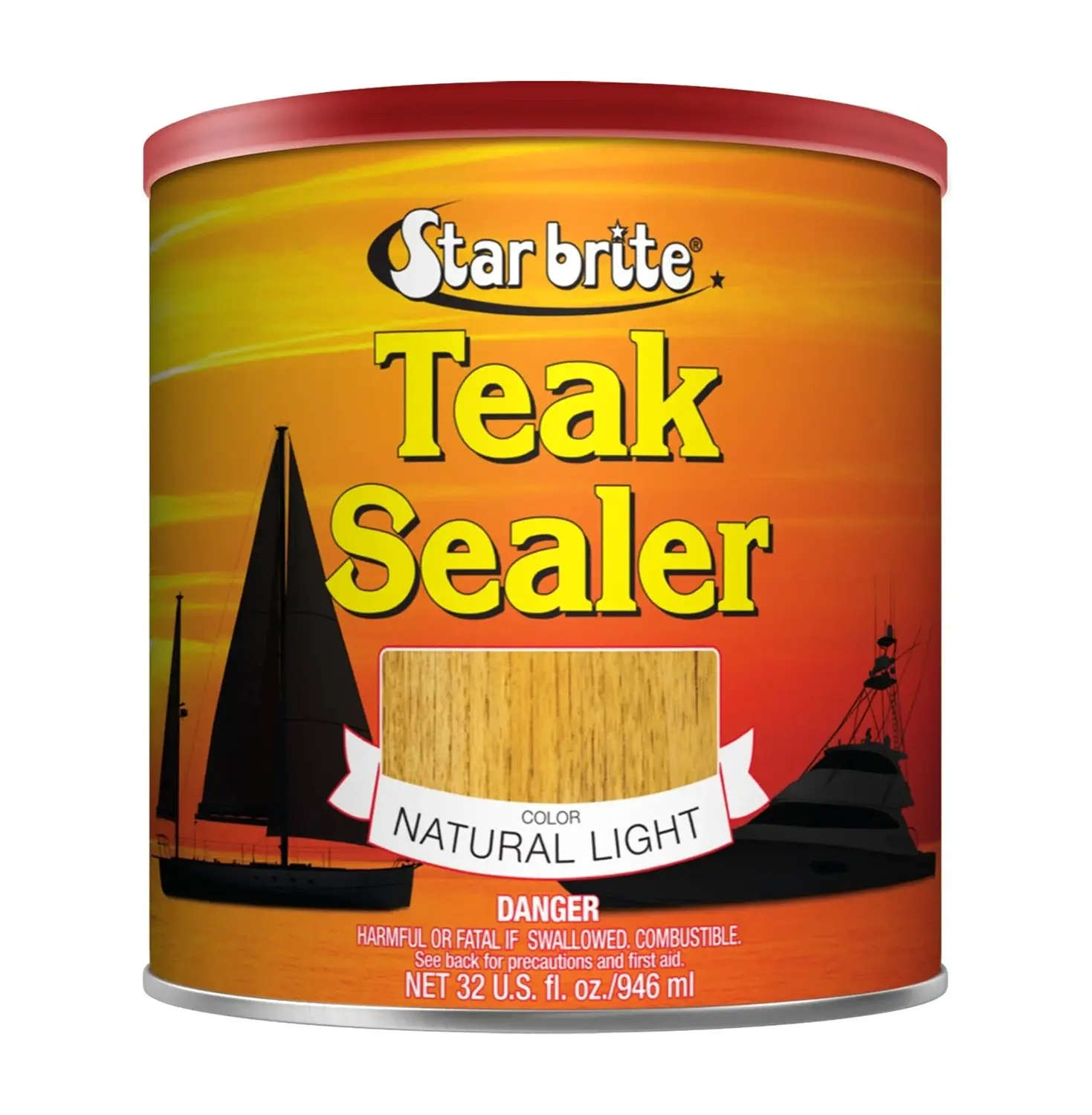 Starbrite® - Tik Koruyucu Sealer - Natural Light (946 ml): Tik Ağacınız İçin Bakımı Unutturan, Tropik Güneşe ve Tuza Karşı Ultimate Sealer