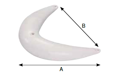 Plastimo - Burun Usturmaça A: 33 - B: 35 cm