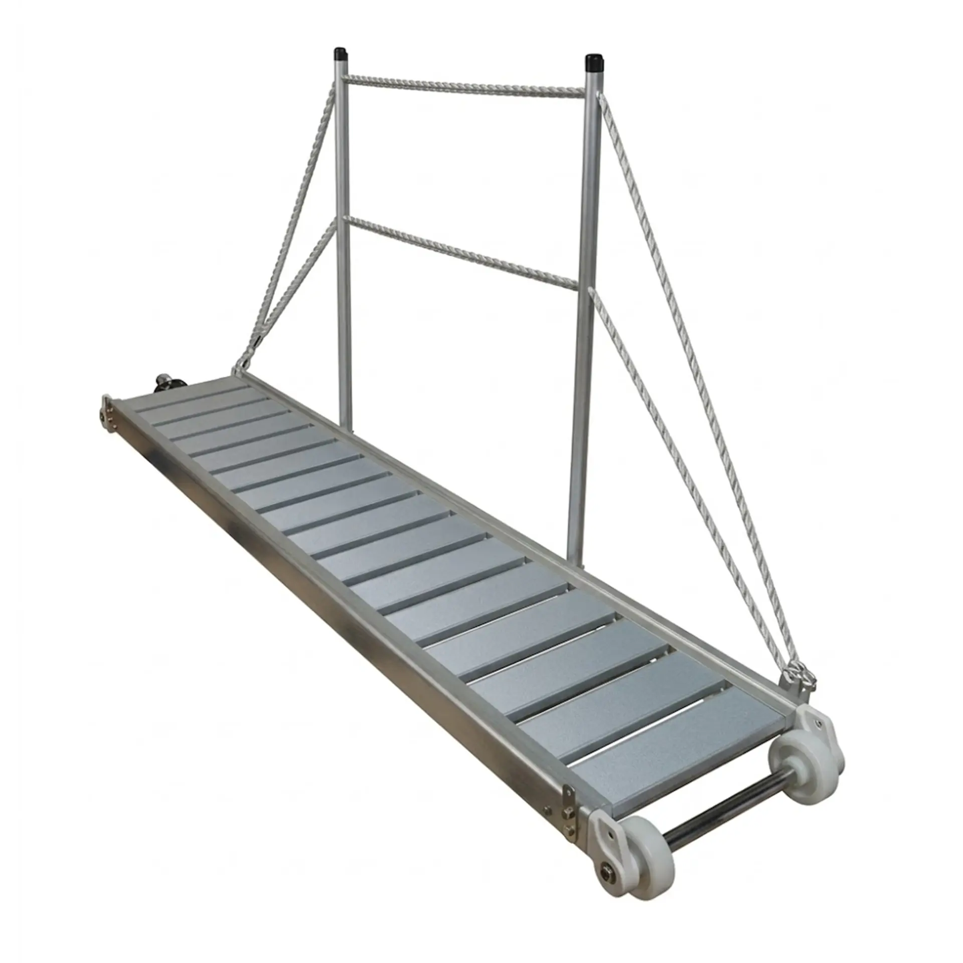 Sealux - Pasarella Tip 3S (Katlanmaz) Alüminyum (300x50 cm - 28,70 Kg): Uzun Geniş Sabit Seri, Montaj Ayağı ve Tutamak Dahil