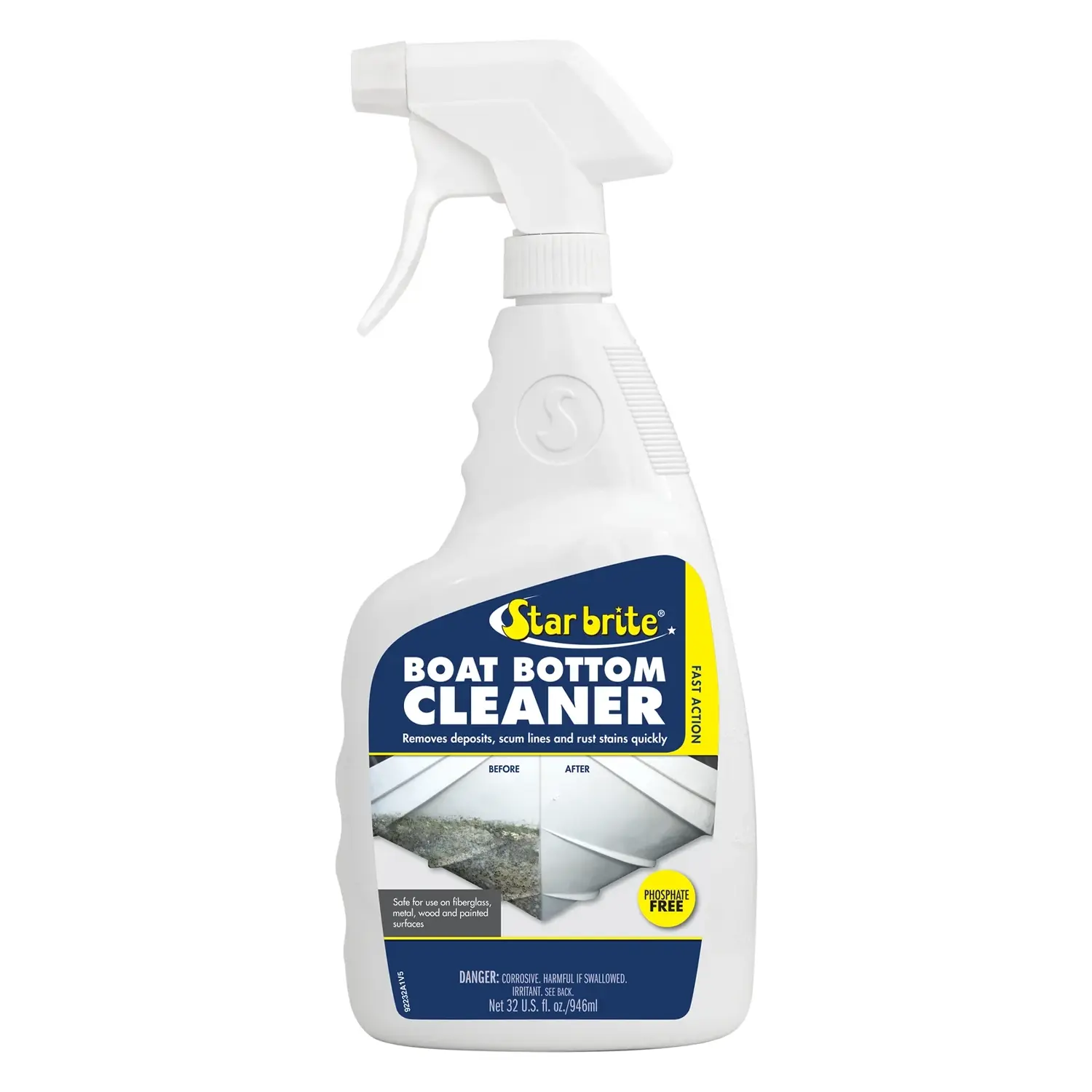 Starbrite® - Tekne Altı Temizleyici (950 ml): Kekamoz, Midye ve İnatçı Su Çizgisi Lekelerine Karşı En Güçlü Silahınız!