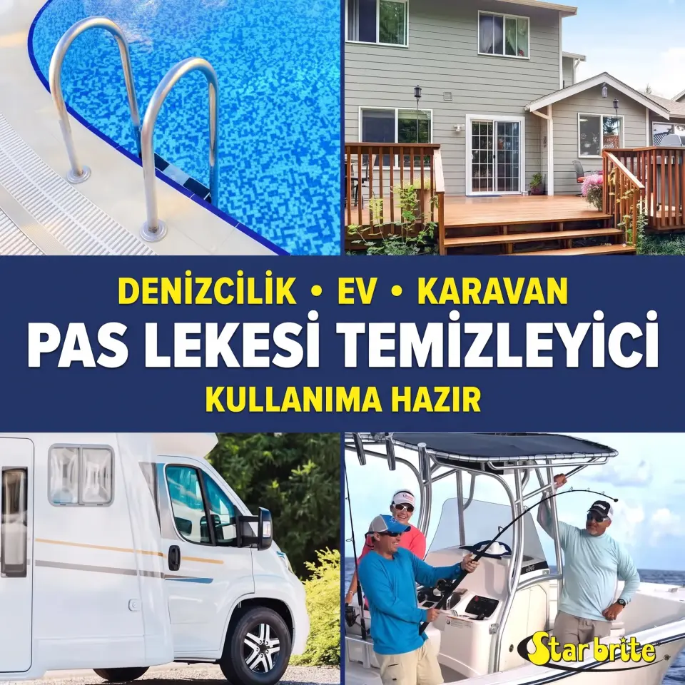 Starbrite® - Pas Lekesi Çıkarıcı (650 ml): Ovma Yok, Fırçalama Yok; Pas Lekelerine Sprey Gücüyle Anında Son Verin!