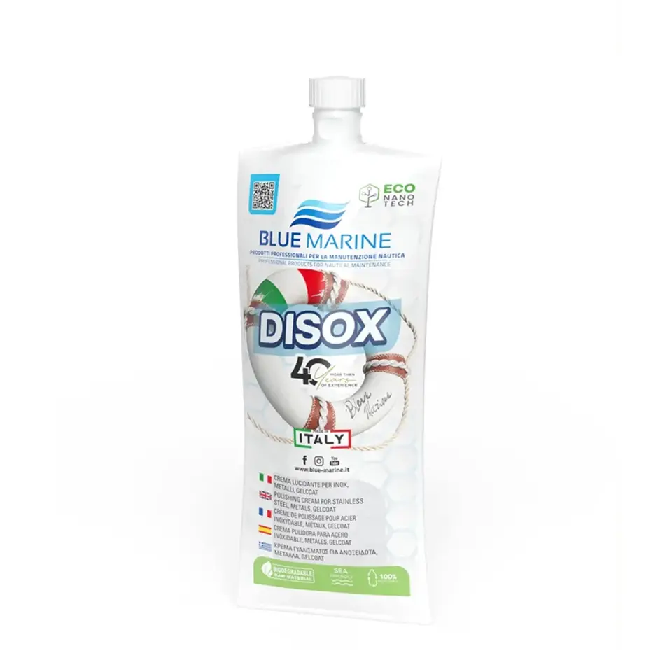 Blue Marine - Disox Metal ve Jelkot Parlatıcı Krem (250 ml): Matlaşan Metal ve Jelkot Yüzeylerde İlk Günkü Parlaklık!