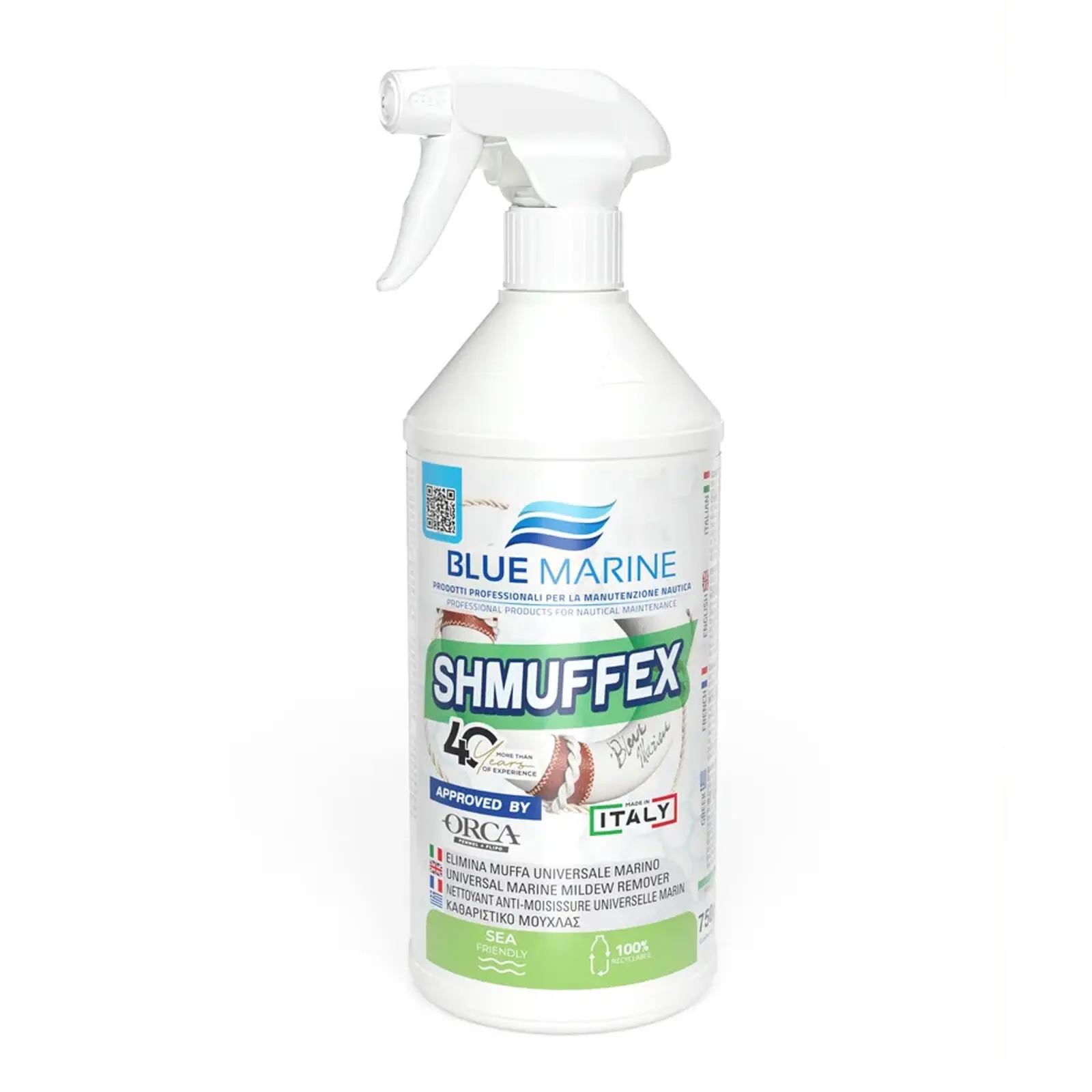Blue Marine - Shmuffex Küf Leke Çıkarıcı (750 gr): Şişme Bot ve Minderlerdeki İnatçı Küflere Kesin Çözüm!