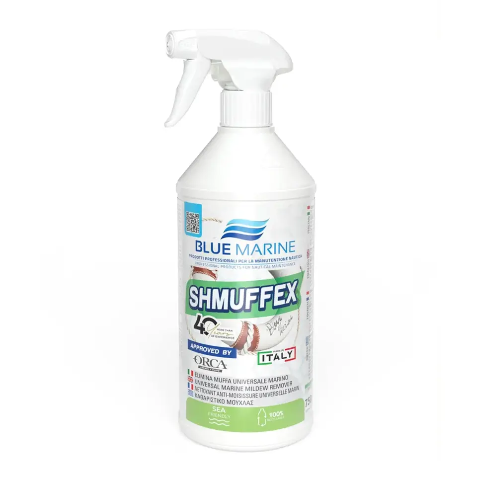 Blue Marine - Shmuffex Küf Leke Çıkarıcı (750 gr): Şişme Bot ve Minderlerdeki İnatçı Küflere Kesin Çözüm!