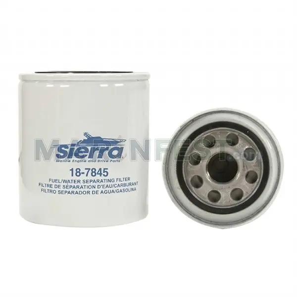 Sierra 18-7845 Mercruiser/Volvo Penta V6 - V8 Uyumlu Marine Su Ayırıcı Yakıt Filtresi:  (855686 / 35-802893Q)