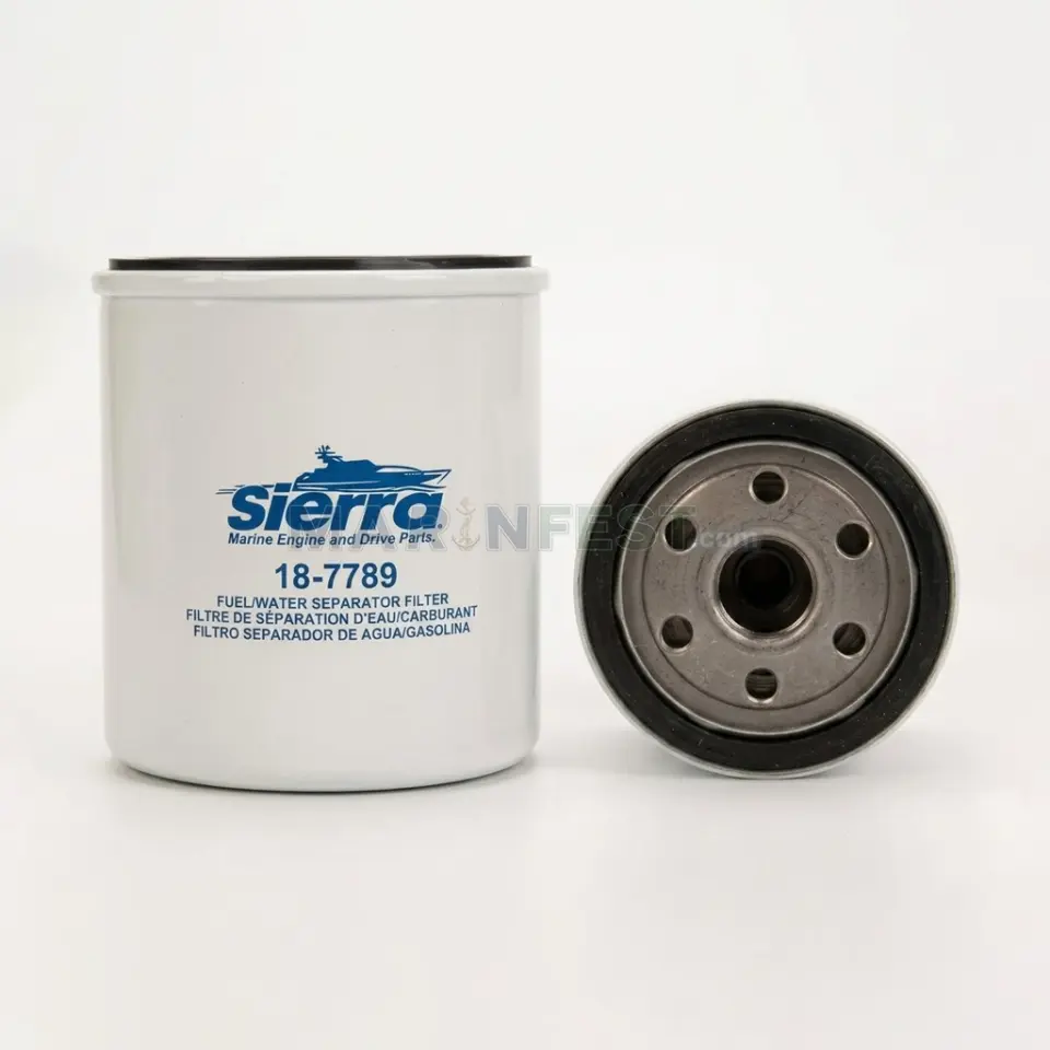 Sierra 18-7789 Volvo Penta / OMC Uyumlu Yakıt / Su Ayırıcı Benzin Filtresi (3862228 / 3851218 / 502906)