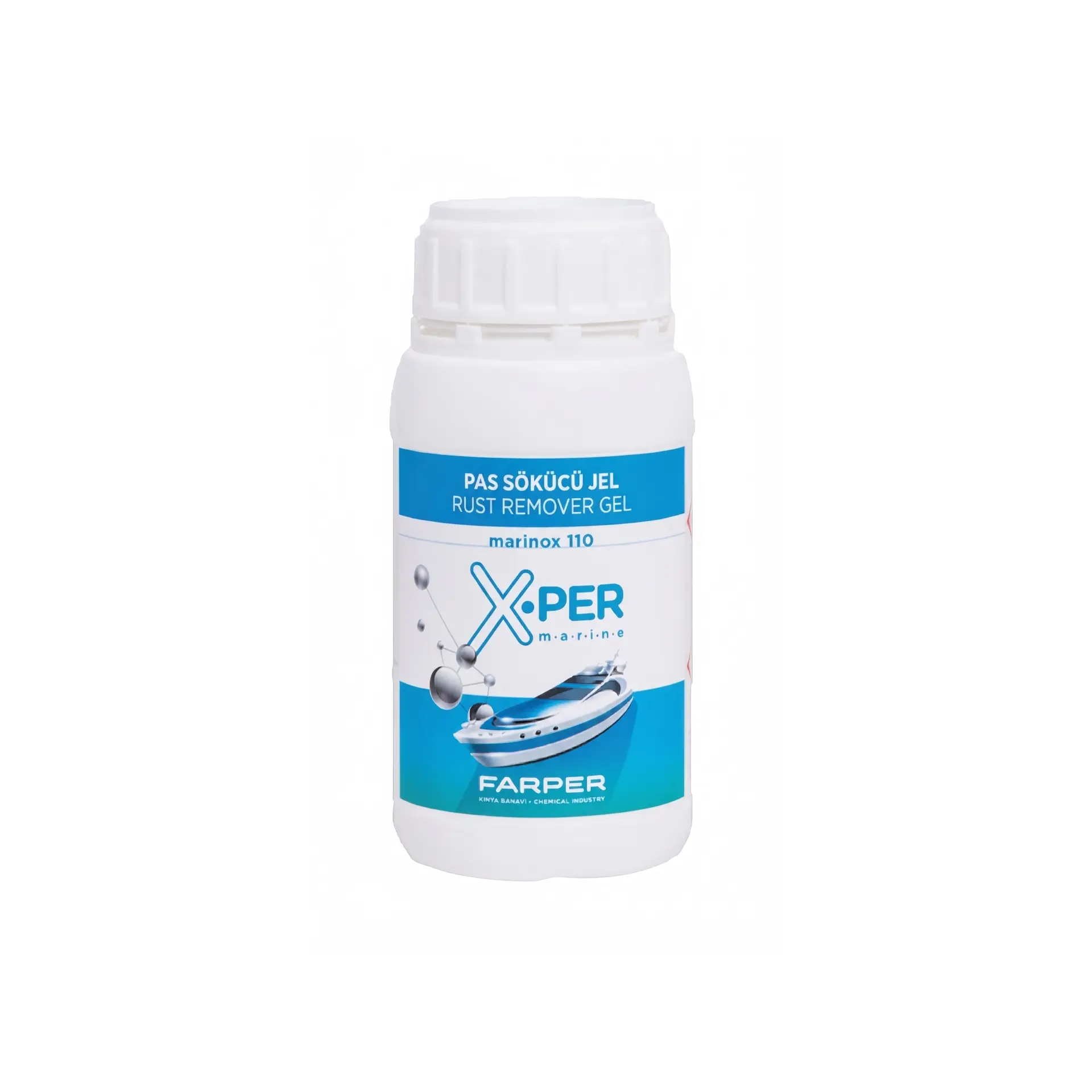 X-Per Marine - Pas Sökücü Jel Marinox 110 (100 Gr): Krom Aksamdaki İnatçı Korozyona Karşı Akmayan Jel Gücü!