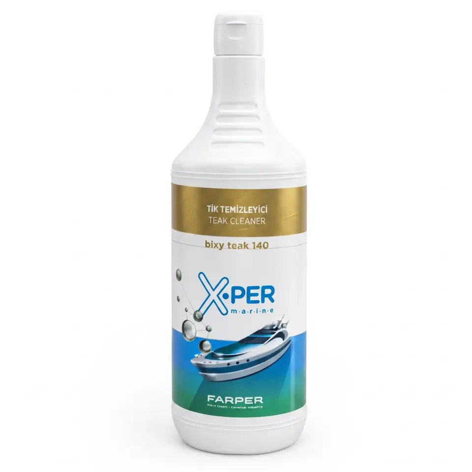 X-Per Marine - Tik Temizleyici Bixy Teak Cleaner 140 (1 L): Macunlara Zarar Vermeden, Tiklerinizde İlk Günkü Işıltı!