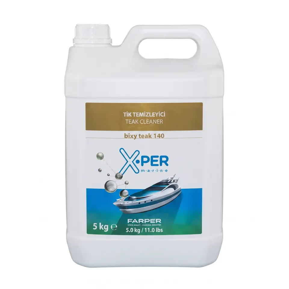 X-Per Marine - Tik Temizleyici Bixy Teak Cleaner 140 (5 L): Macunlara Zarar Vermeden, Tiklerinizde İlk Günkü Işıltı!