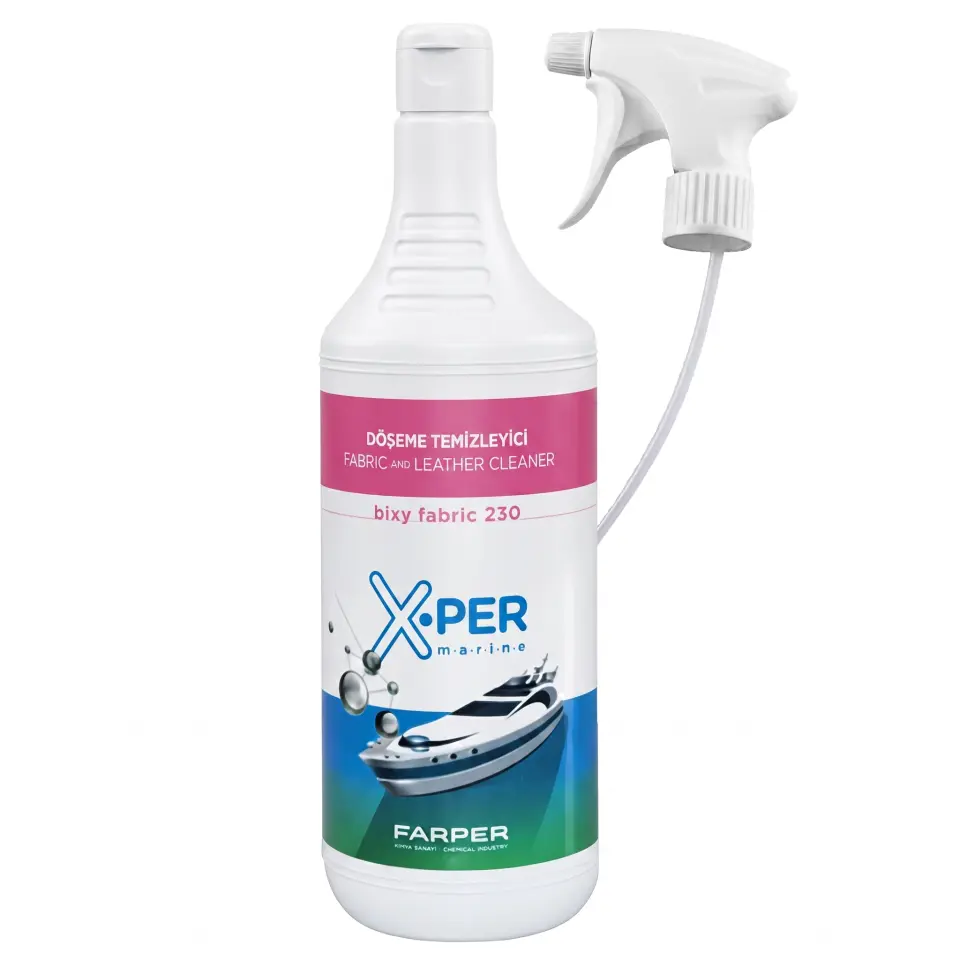 X-Per Marine - Döşeme Temizleyici Bixy Fabric 230 (1 L): Döşeme, Kumaş ve Derilerde Renkleri Soldurmayan Derinlemesine Temizlik!