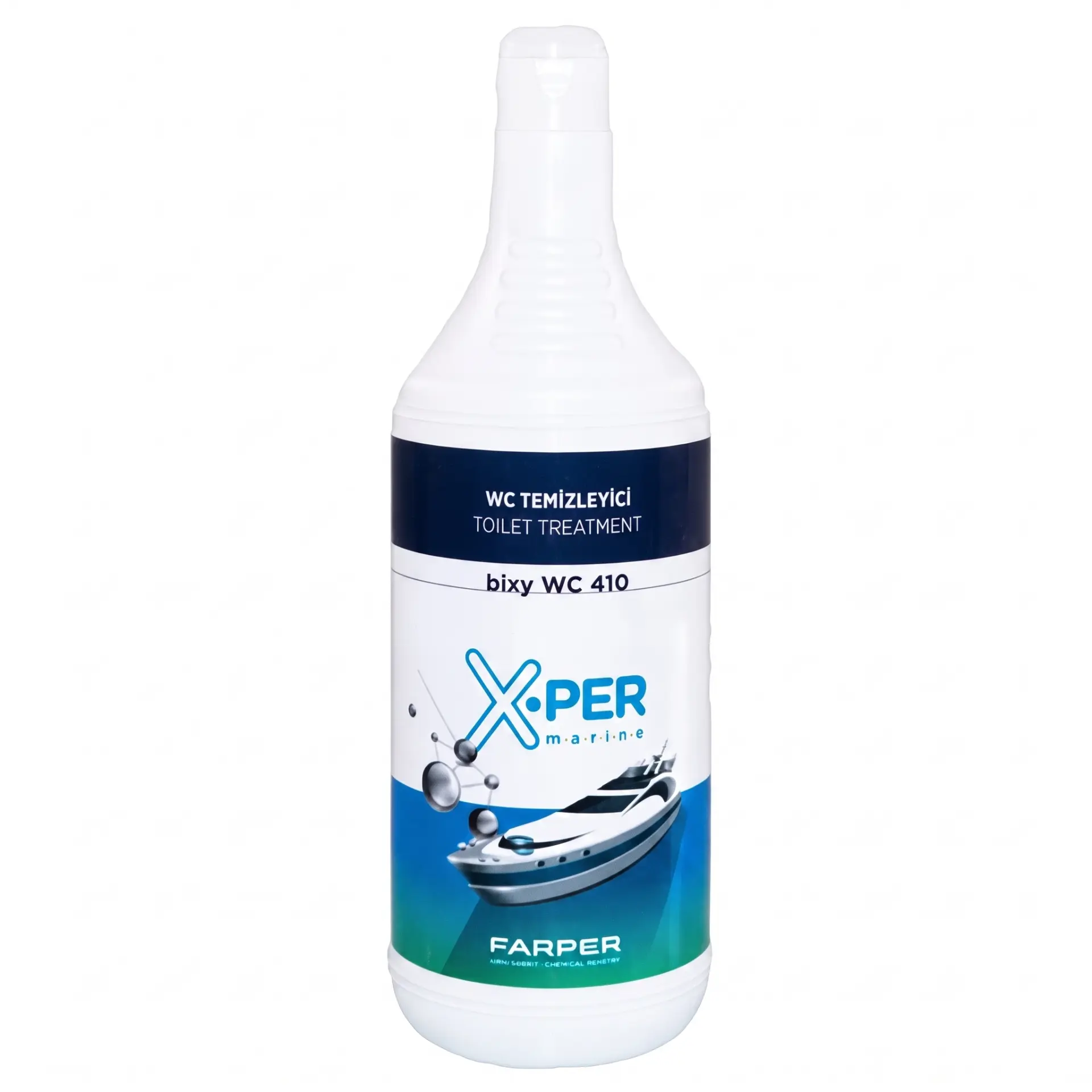 X-Per Marine - WC Temizleyici Bixy WC 410 (1 L): Pis Su Tanklarında Biyolojik Parçalama ve Kesin Koku Kontrolü!