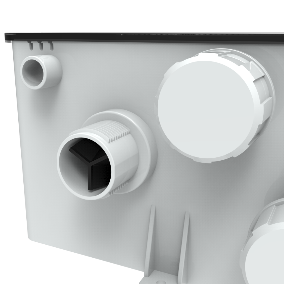 SEAFLO (Shower Drain Box) Otomatik Duş ve Lavabo Tahliye Sistemi 1200 GPH 12V  1''(25mm) - Çıkış Çapı: 1-1/8''(29mm)