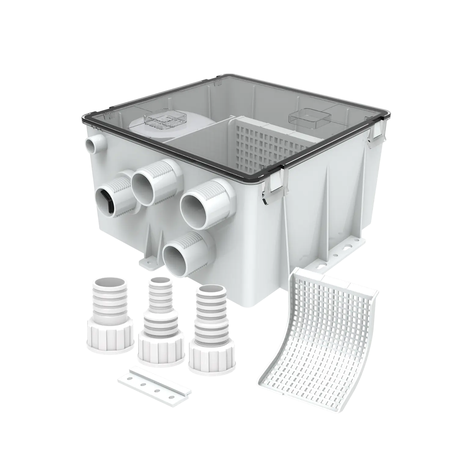 SEAFLO (Shower Drain Box) Otomatik Duş ve Lavabo Tahliye Sistemi 1200 GPH 24V  1''(25mm) - Çıkış Çapı: 1-1/8''(29mm)