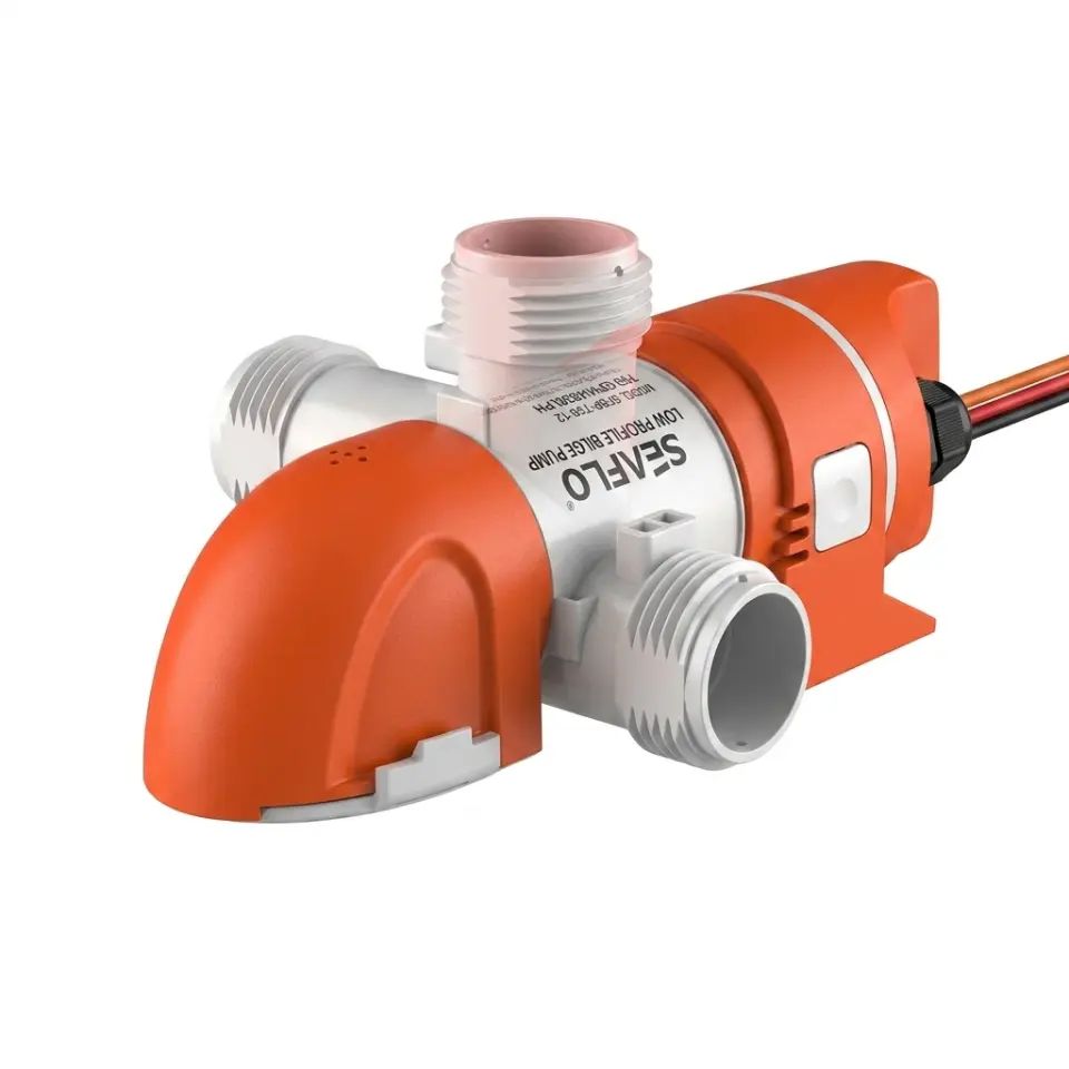 Seaflo Alçak Düşük Otomatik Profilli Sintine Pompası 1100 GPH 24V Hortum Çıkışı Ø: 3/4'', 1'', 1-1/8' (19mm, 25mm, 29mm)