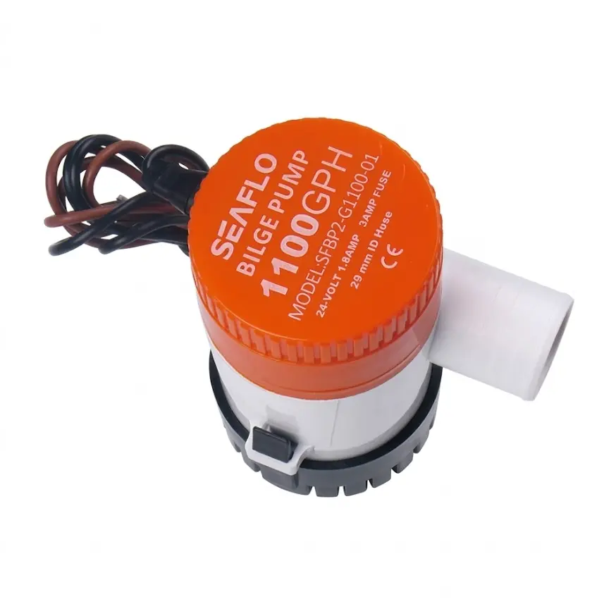 SEAFLO Klasik Dalgıç Manuel Sintine Pompası 1100 GPH 12V  - Hortum Çıkışı Ø: 1-1/8'' (29mm)