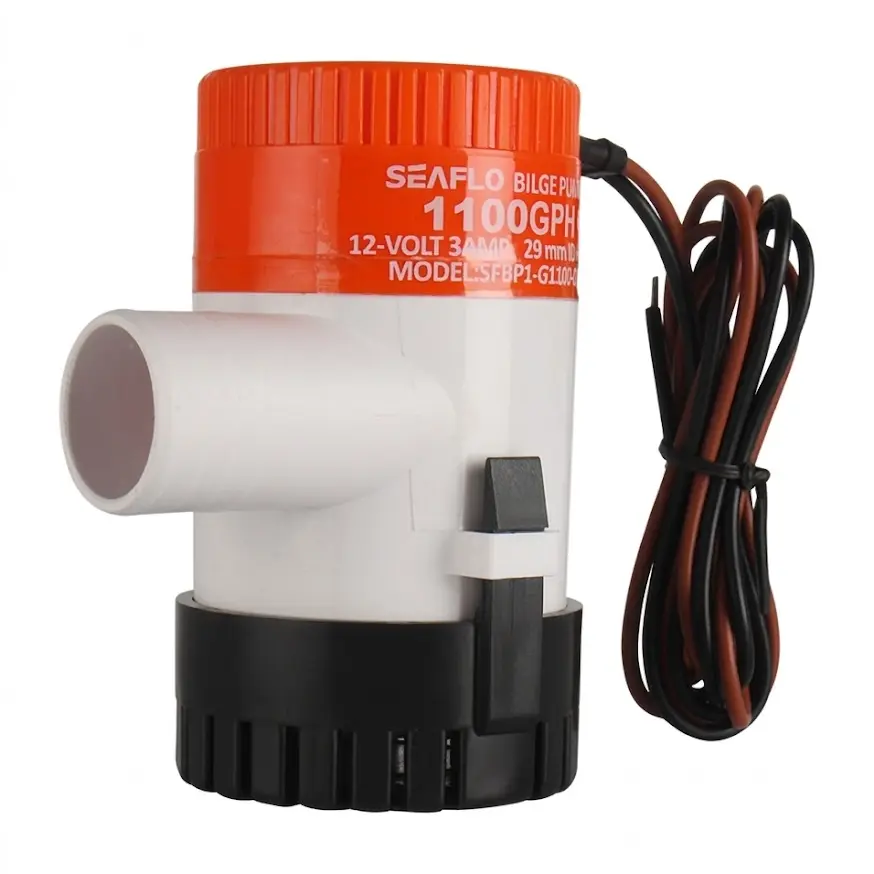 SEAFLO Klasik Dalgıç Manuel Sintine Pompası 1100 GPH 24V  - Hortum Çıkışı Ø: 1-1/8'' (29mm)